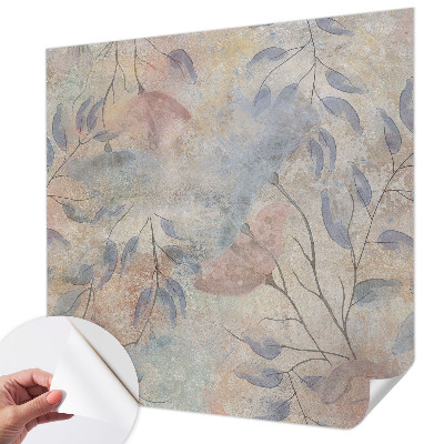 30D-Fototapete Abstrakte Blätter