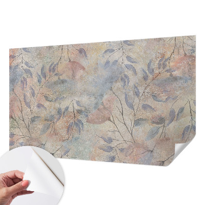 30D-Fototapete Abstrakte Blätter