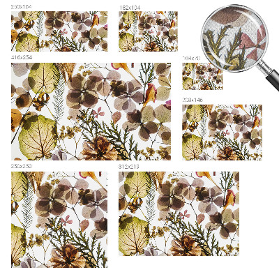 Fototapete in 3D-Optik Natürliche Zusammensetzung