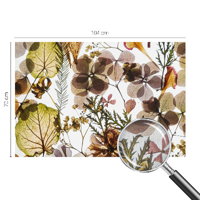 Fototapete in 3D-Optik Natürliche Zusammensetzung