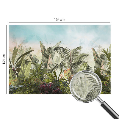 30D-Fototapete fürs Wohnzimmer Tropisches Paradies