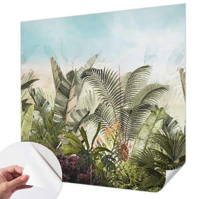 30D-Fototapete fürs Wohnzimmer Tropisches Paradies