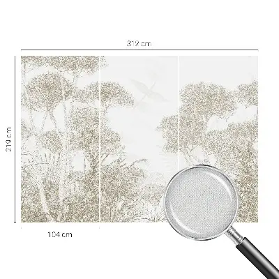 Fototapete nach Maß mit Motiv tropischer Vegetation