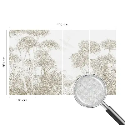 Fototapete nach Maß mit Motiv tropischer Vegetation