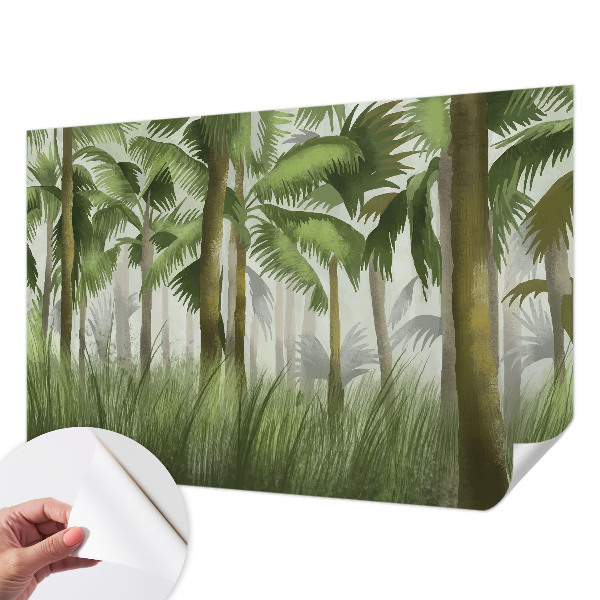 Selbstklebende Fototapete Tropischer Wald