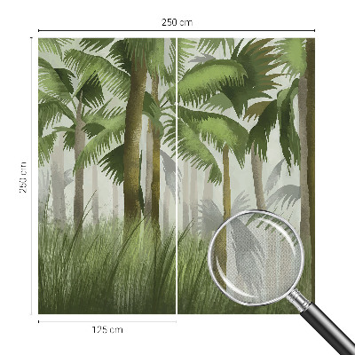 Selbstklebende Fototapete Tropischer Wald