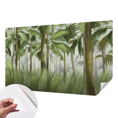 Selbstklebende Fototapete Tropischer Wald