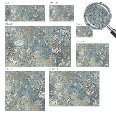 31D-Fototapete fürs Wohnzimmer Romantische Rosen