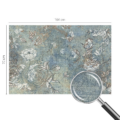 31D-Fototapete fürs Wohnzimmer Romantische Rosen