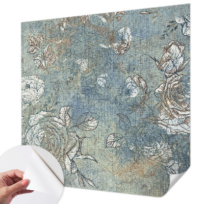 31D-Fototapete fürs Wohnzimmer Romantische Rosen