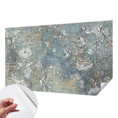 31D-Fototapete fürs Wohnzimmer Romantische Rosen