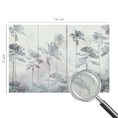 31D-Fototapete fürs Schlafzimmer Tropische Landschaft