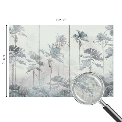 31D-Fototapete fürs Schlafzimmer Tropische Landschaft