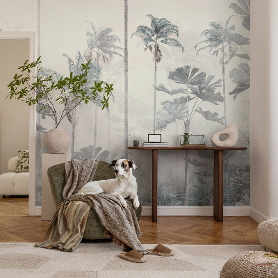 31D-Fototapete fürs Schlafzimmer Tropische Landschaft