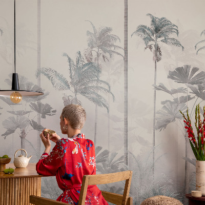 31D-Fototapete fürs Schlafzimmer Tropische Landschaft