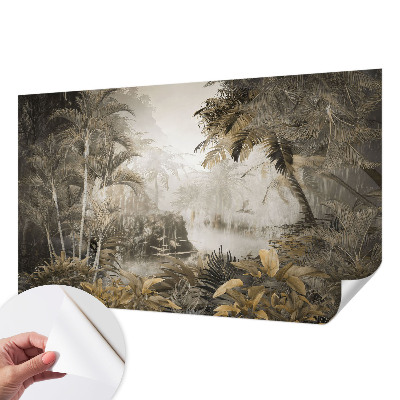 Motivtapete fürs Wohnzimmer Tropischer Wald