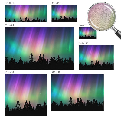 32D-Fototapete fürs Wohnzimmer Magischer Himmel