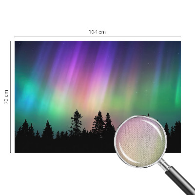 32D-Fototapete fürs Wohnzimmer mit Motiv 'Magischer Himmel' für das Wohnzimmer