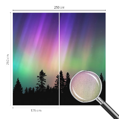 32D-Fototapete fürs Wohnzimmer mit Motiv 'Magischer Himmel' für das Wohnzimmer