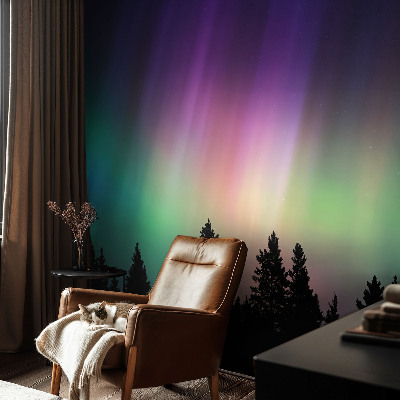 32D-Fototapete fürs Wohnzimmer mit Motiv 'Magischer Himmel' für das Wohnzimmer
