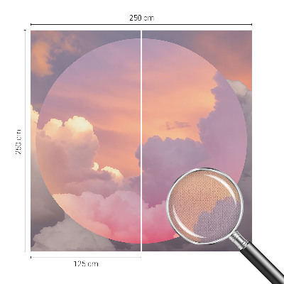 Hochwertige Bildtapete Ätherische Wolken