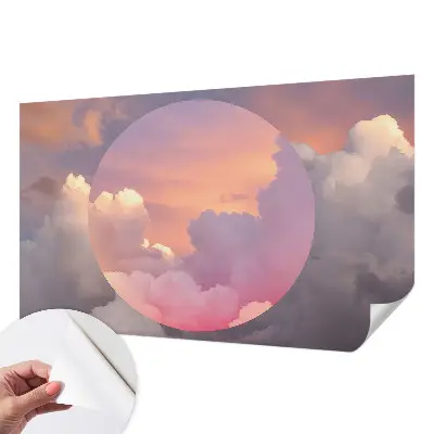 Hochwertige Bildtapete mit ätherischem Wolkenmotiv