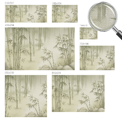 Vintage tapete Friedliche Landschaft