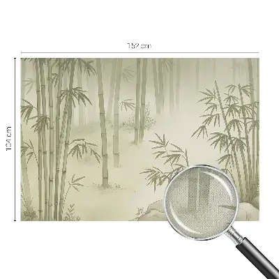 Vintage Tapete mit Motiv einer friedlichen Landschaft