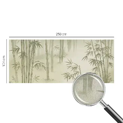 Vintage Tapete mit Motiv einer friedlichen Landschaft