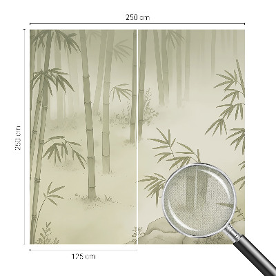 Vintage tapete Friedliche Landschaft