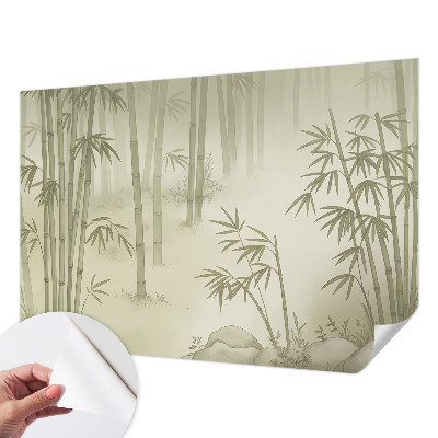 Vintage tapete Friedliche Landschaft