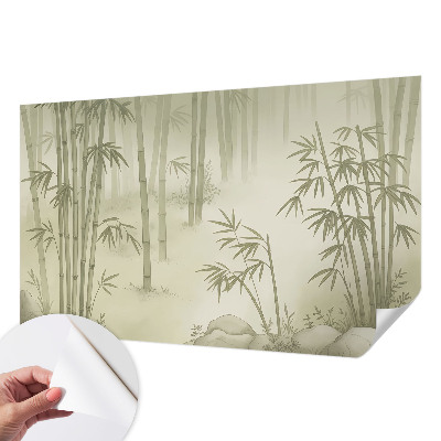 Vintage tapete Friedliche Landschaft