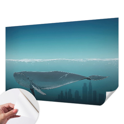 Selbstklebende Fototapete für die Wand mit dem Motiv „Wasserharmonie“