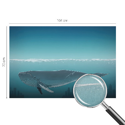 Selbstklebende Fototapete für die Wand mit dem Motiv „Wasserharmonie“