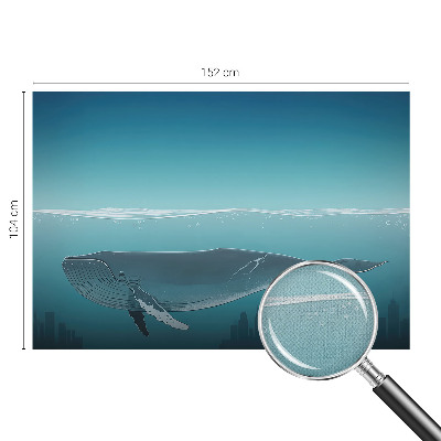 Selbstklebende Fototapete für die Wand mit dem Motiv „Wasserharmonie“