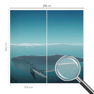 Selbstklebende Fototapete für die Wand mit dem Motiv „Wasserharmonie“