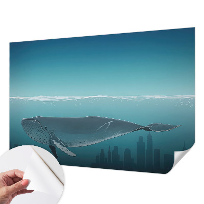 Selbstklebende Fototapete für die Wand mit dem Motiv „Wasserharmonie“