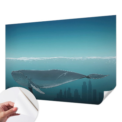 Selbstklebende Fototapete für die Wand mit dem Motiv „Wasserharmonie“