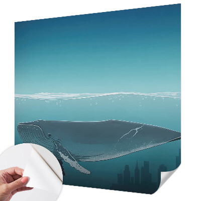 Selbstklebende Fototapete für die Wand mit dem Motiv „Wasserharmonie“