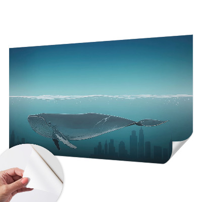Selbstklebende Fototapete für die Wand mit dem Motiv „Wasserharmonie“