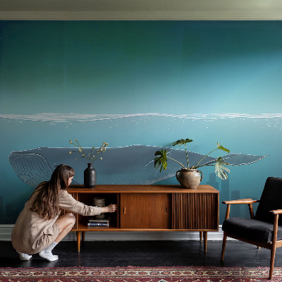 Selbstklebende Fototapete für die Wand mit dem Motiv „Wasserharmonie“