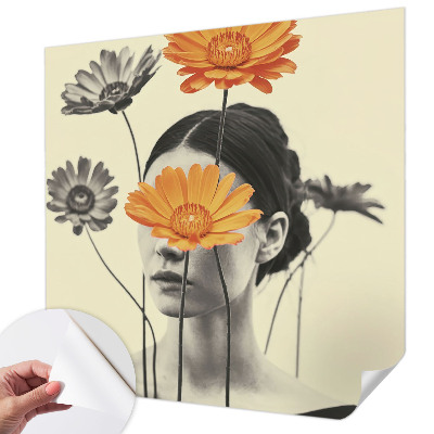 33D-Fototapete mit surrealistischer Motivgestaltung