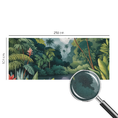 Moderne Fototapete nach Maß mit exotischer Landschaft