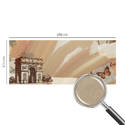 Selbstklebende Fototapete für die Wand mit einem Motiv „Exotische Reise“