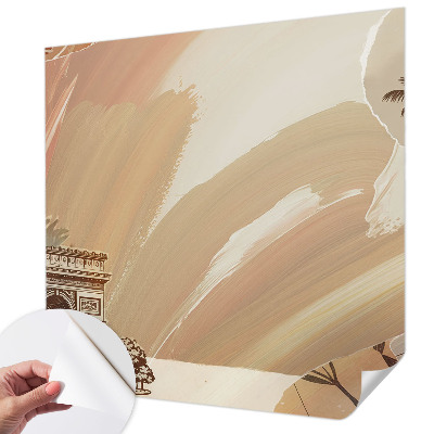 Selbstklebende Fototapete für die Wand mit einem Motiv „Exotische Reise“