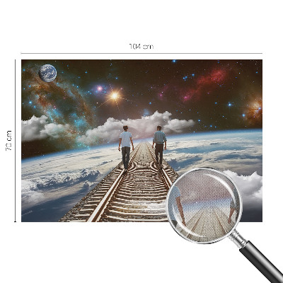 Fototapete nach Maß mit Motiv einer Weltraumreise