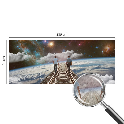 Fototapete nach Maß mit Motiv einer Weltraumreise