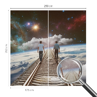 Fototapete nach Maß mit Motiv einer Weltraumreise