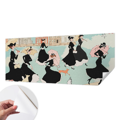 Motivtapete nach Maß Frauen gehen