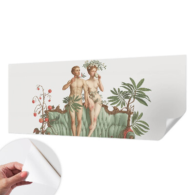 Vintage Tapete mit geheimnisvollem, elegantem Design